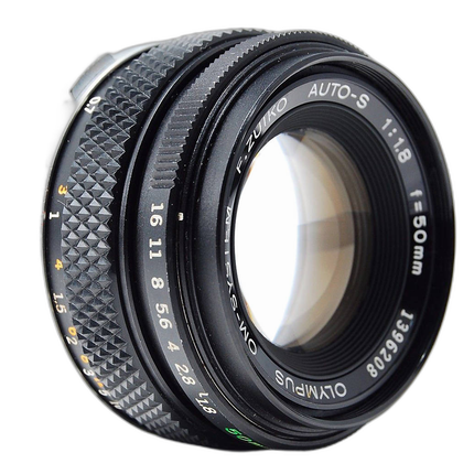 Used Olympus OM 50mm f/1.8 F.Zuiko Auto-S - Good