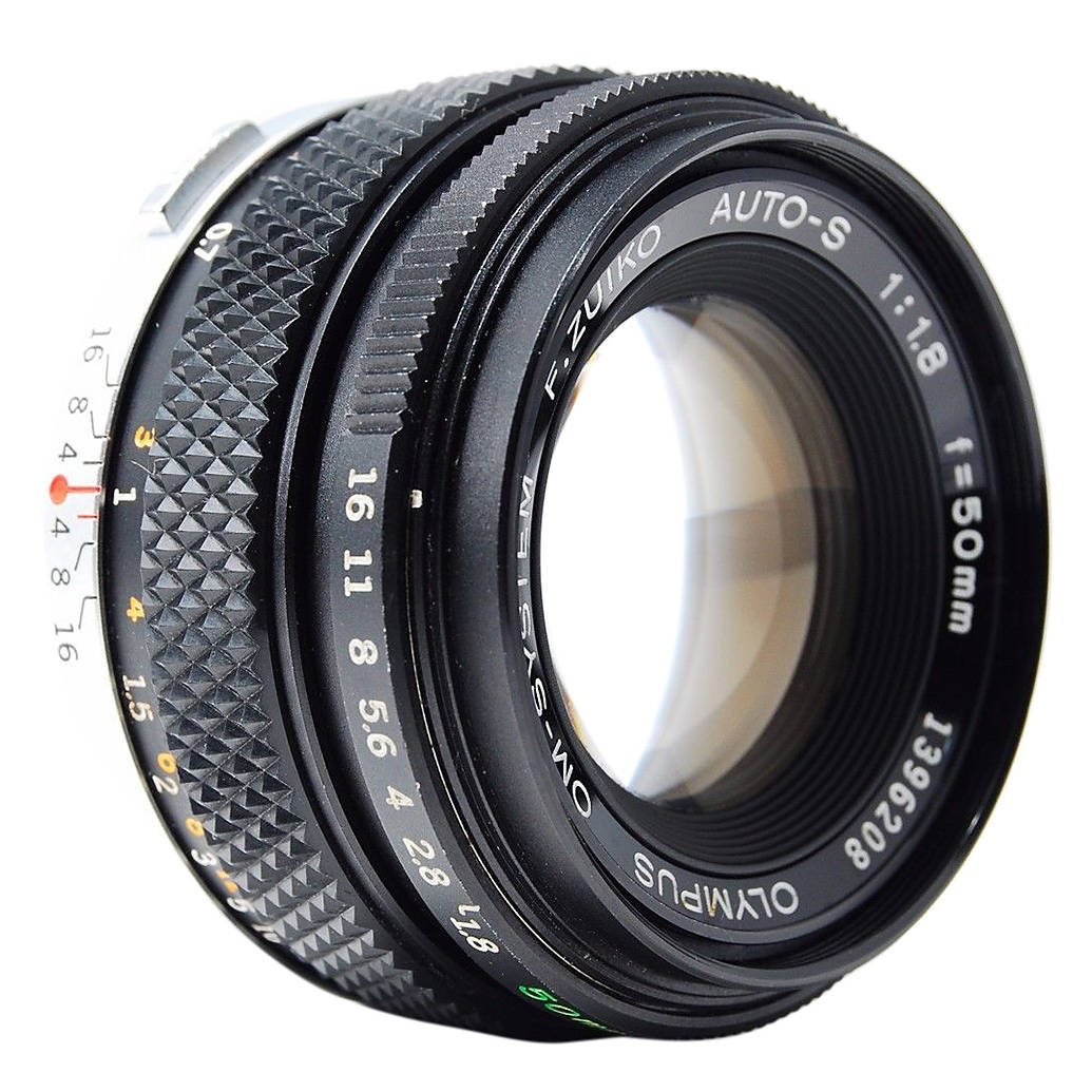 Used Olympus OM 50mm f/1.8 F.Zuiko Auto-S - Good