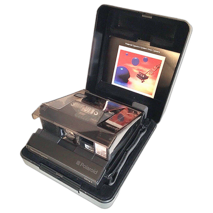 Used Polaroid Spectra Onyx Edition w/ Case - Good