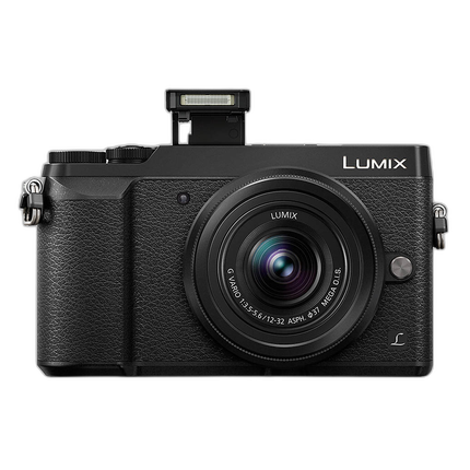 Used Panasonic Lumix GX85 Micro 4/3 w/ 12-32mm (Black) - Good