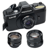 Used Pentax Auto 110 w/ 24mm, 20-40, 50mm, and 18mm - Good 0