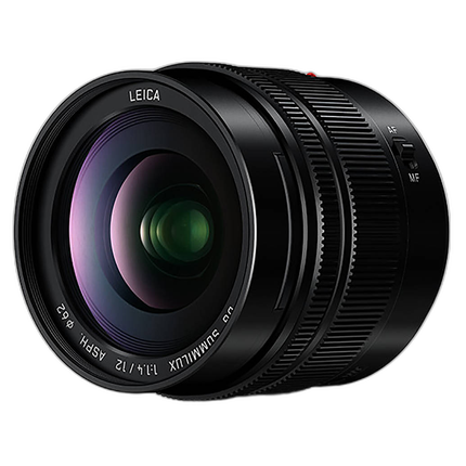 Used Good Panasonic Leica DG Summilux 12mm f/1.4 ASPH. Lens