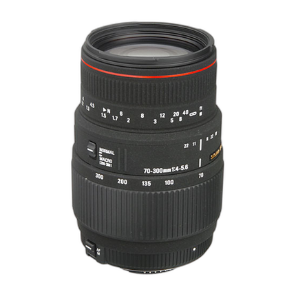 Used Sigma 70-300MM F/4-5.6 D APO Macro for Nikon F - Excellent