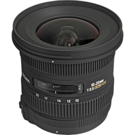 Used Sigma 10-20mm f/3.5 EX DC HSM for Nikon - Good