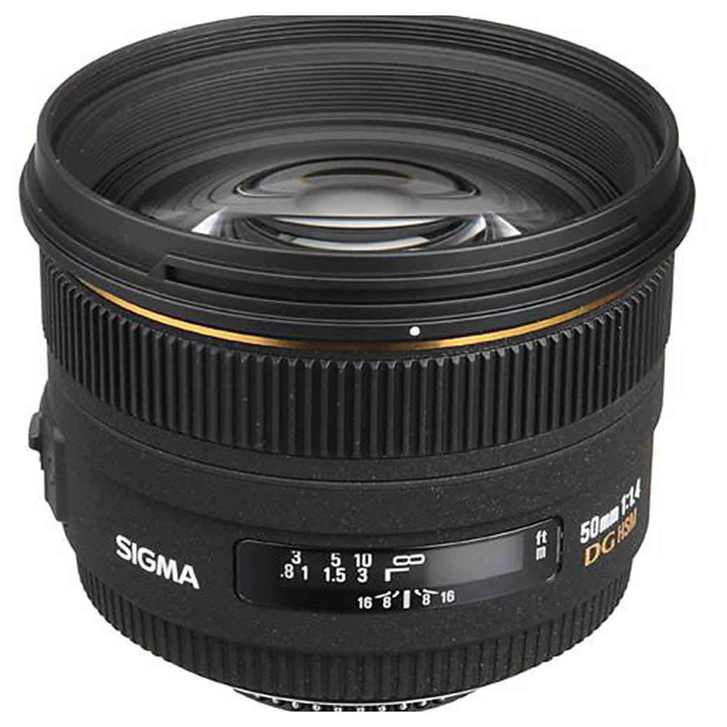 Used Sigma 50MM F/1.4 EX HSM Nikon F - Good
