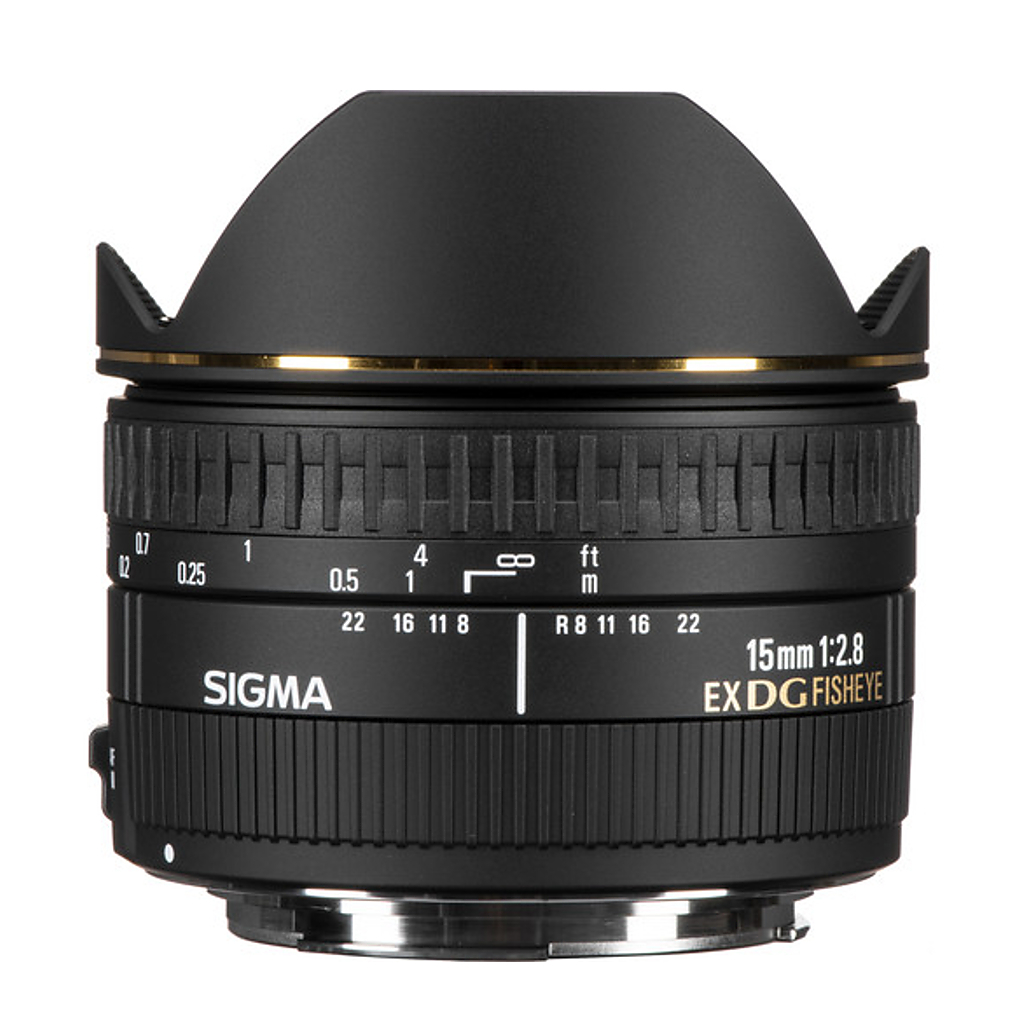 Used Sigma 15mm f/2.8 Fisheye for Canon EF - Good
