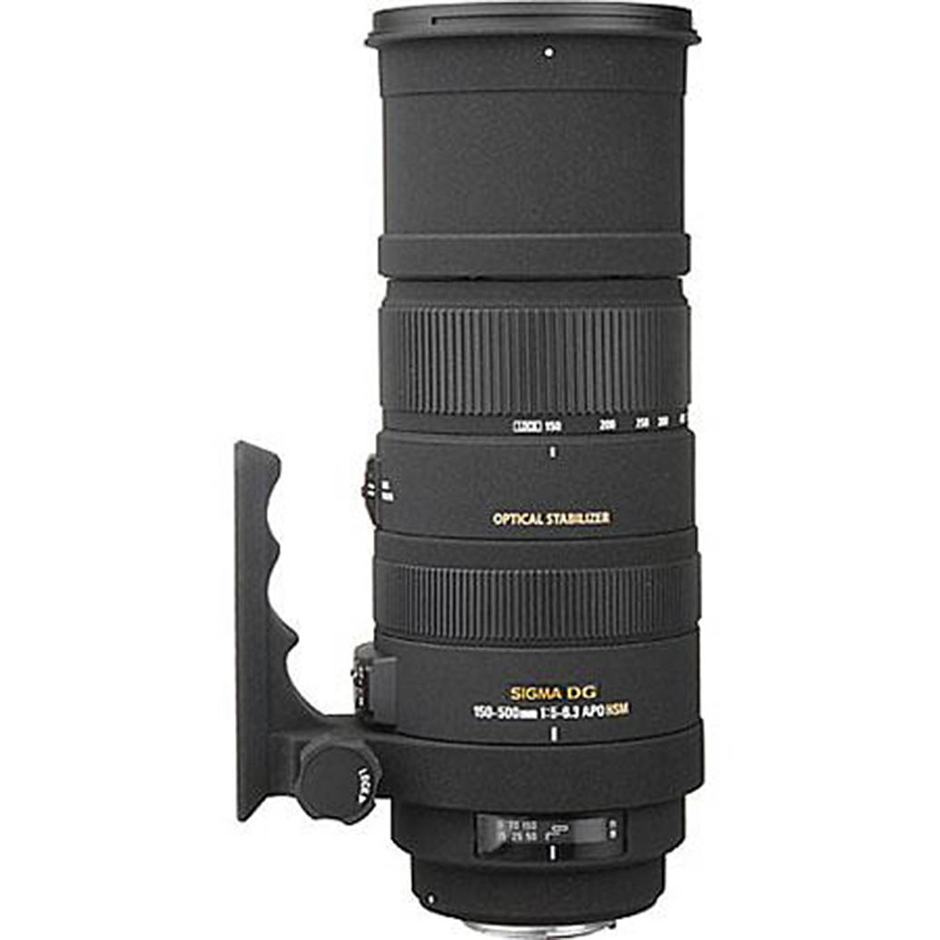 Used Sigma 150-500mm f/5-6.3 APO DG OS HSM for Nikon F - Good