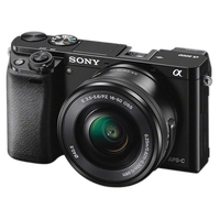 Used Sony A6000 w/ 16-50mm f/3.5-5.6 (Black) - Good 0