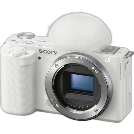 Used Sony ZV-E10 Body Only (White) - Good