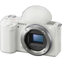 Used Sony ZV-E10 Body Only (White) - Good 0