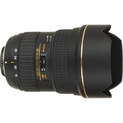 Used Tokina 16-28MM F/2.8 Lens Nikon F Mount Missing Front Cap - Good