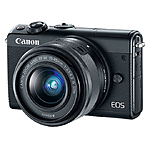 Used Canon M100 Mirrorless Camera with 15-45mm  and  55-200mm (Black) - Like New 0