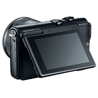 Used Canon M100 Mirrorless Camera with 15-45mm  and  55-200mm (Black) - Like New 2
