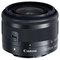 Used Canon M100 Mirrorless Camera with 15-45mm  and  55-200mm (Black) - Like New 5