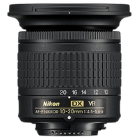 Used Nikon AF-P DX 10-20mm f/4.5-5.6G VR - Like New 1