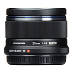 Used Olympus M.Zuiko 25mm f/1.8 Standard Lens for Micro 4/3 System  (Black) 2