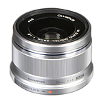Used Olympus M.Zuiko 25mm f/1.8 Standard Lens for Micro 4/3 System  (Silver) 1