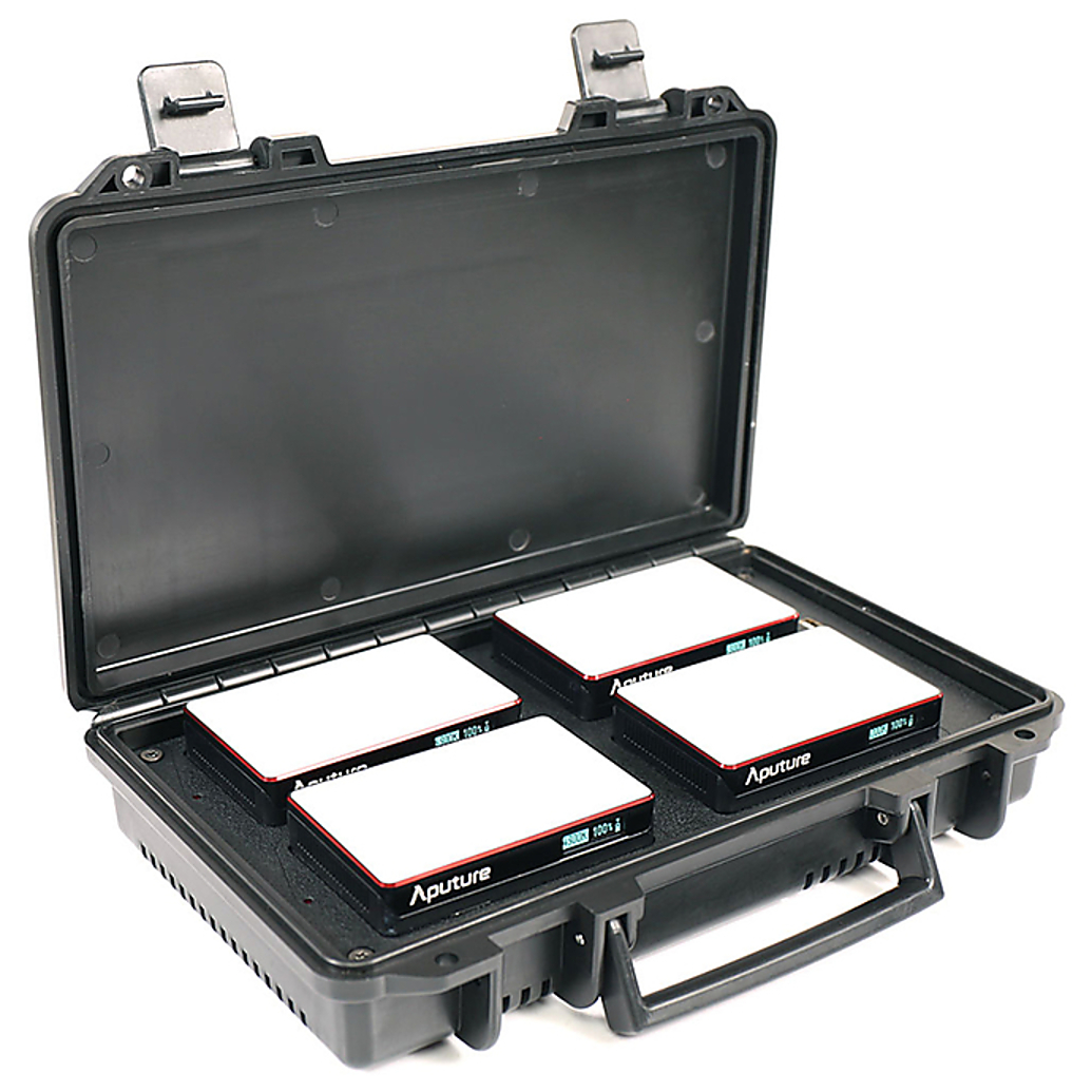 Open Box - Aputure MC 4-Light Travel Kit with Charging Case