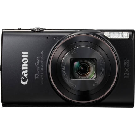 *Opened Box* Canon POWERSHOT ELPH 360 HS A (Black)