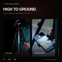 Open Box Freewell FW-T1 Carbon Fiber Real Travel Tripod with Ball Head 5