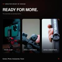 Open Box Freewell FW-T1 Carbon Fiber Real Travel Tripod with Ball Head 6