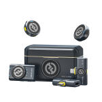 *Open Box Hollyland LARK M2 DUO Wireless Lavalier Microphone (Charcoal, Comb 0