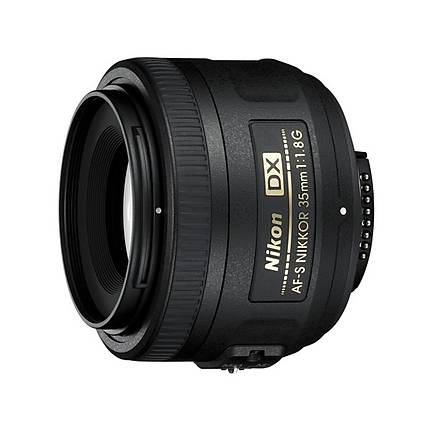 Nikon AF-S DX Nikkor 35mm f/1.8G Prime Lens for DX-format cameras