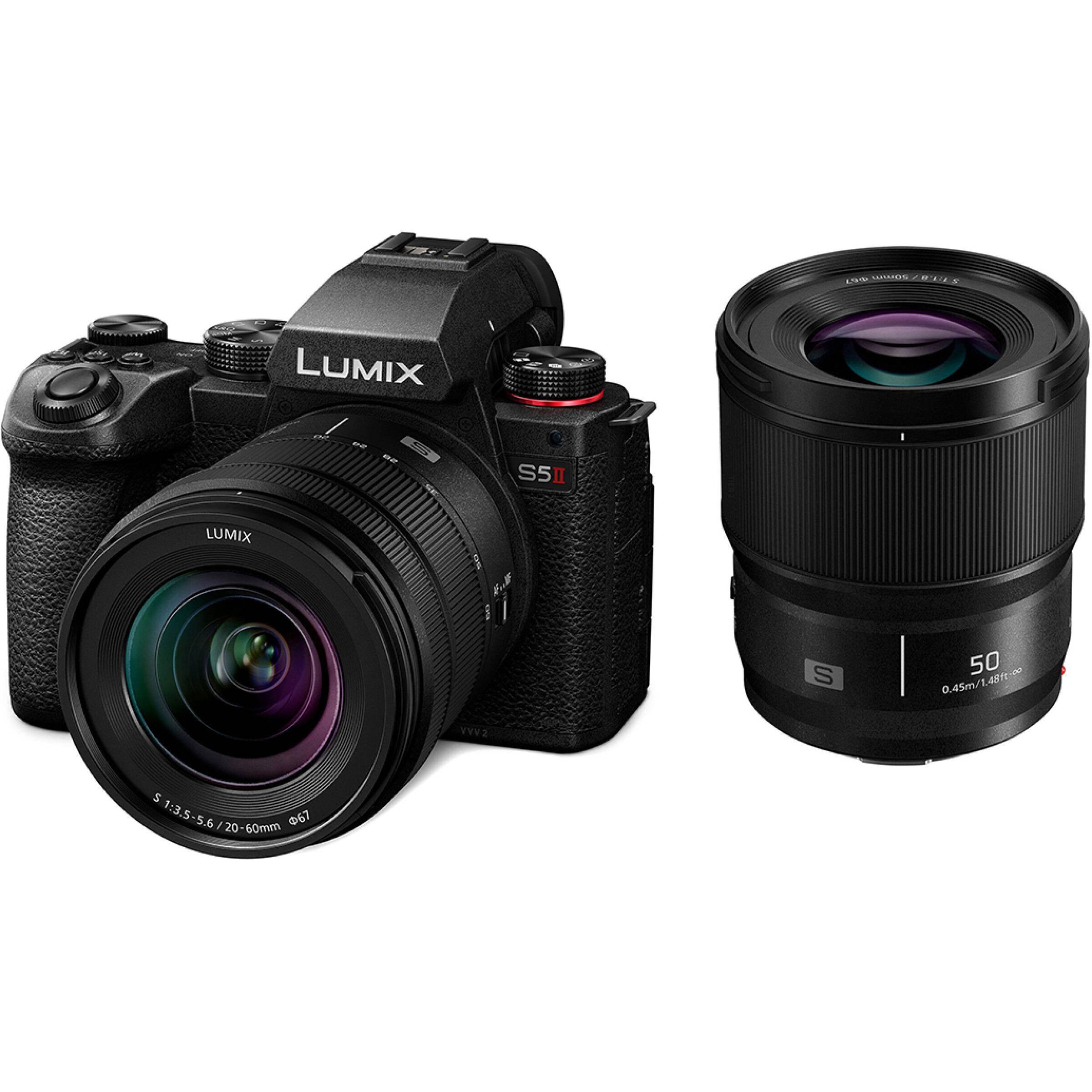 *Opened Box* Panasonic Lumix S5II Mirrorless Camera W/ 20-60mm  and  50mm Lenses