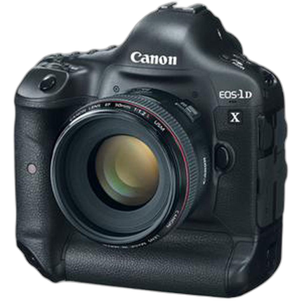 Used Canon 1DX DSLR - As Is *Missing Rubber*