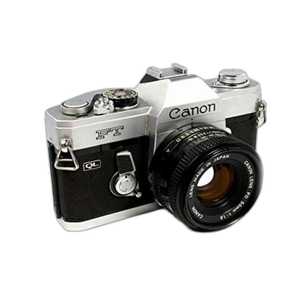 Used Canon FTB SLR W/50MM F/1.8 - As Is *No Meter*