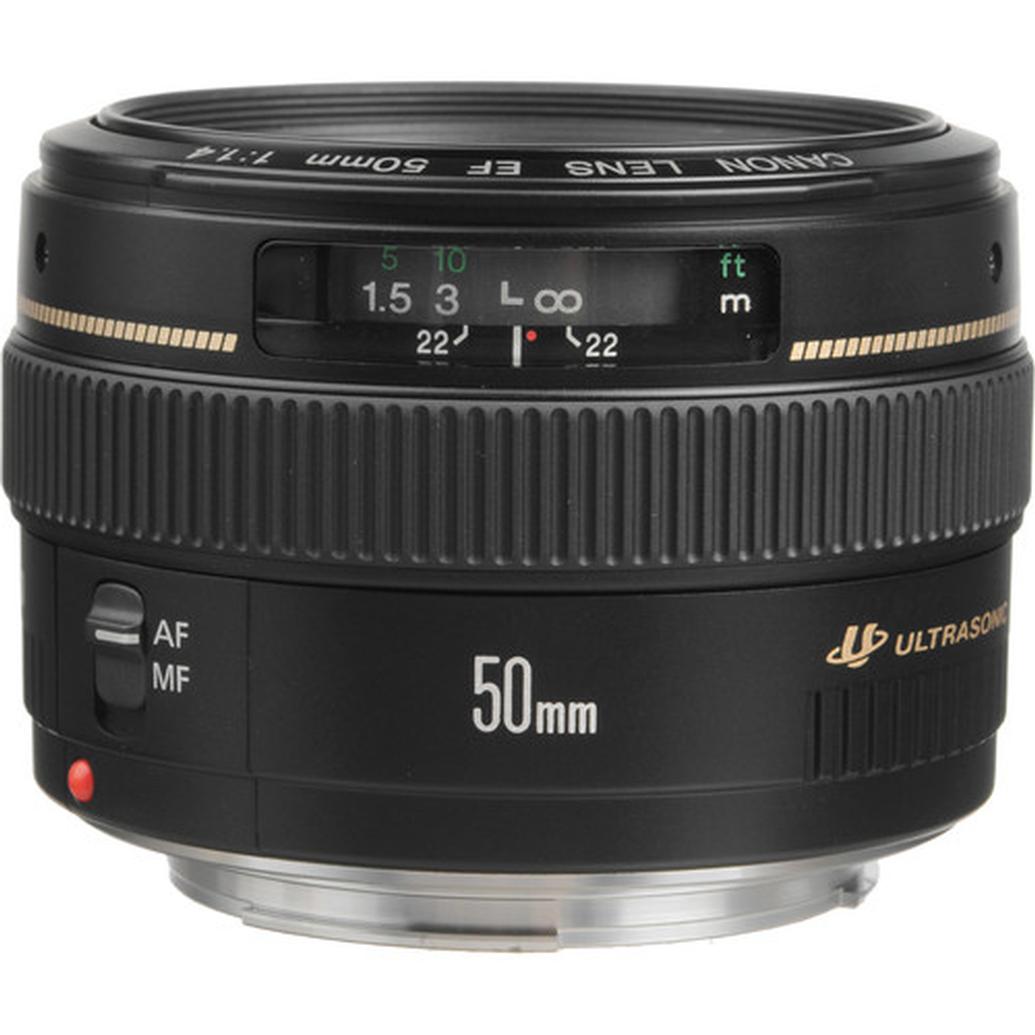 Used Canon EF 50mm f1.4 USM Lens * As Is* Auto Focus Motor is Loud