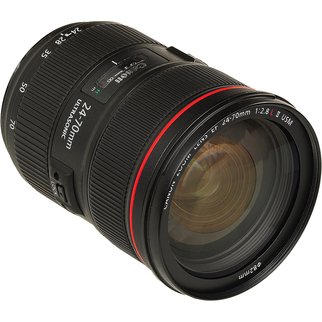 Used Canon 24-70mm f/2.8L II (Small Scratch on Front Element) - As Is