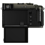 Used Fuji X-T10 Body Only Black - *Works fine - crack in body* - As Is 2