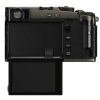 Used Fuji X-T10 Body Only Black - *Works fine - crack in body* - As Is 2