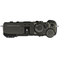 Used Fuji X-T10 Body Only Black - *Works fine - crack in body* - As Is 3