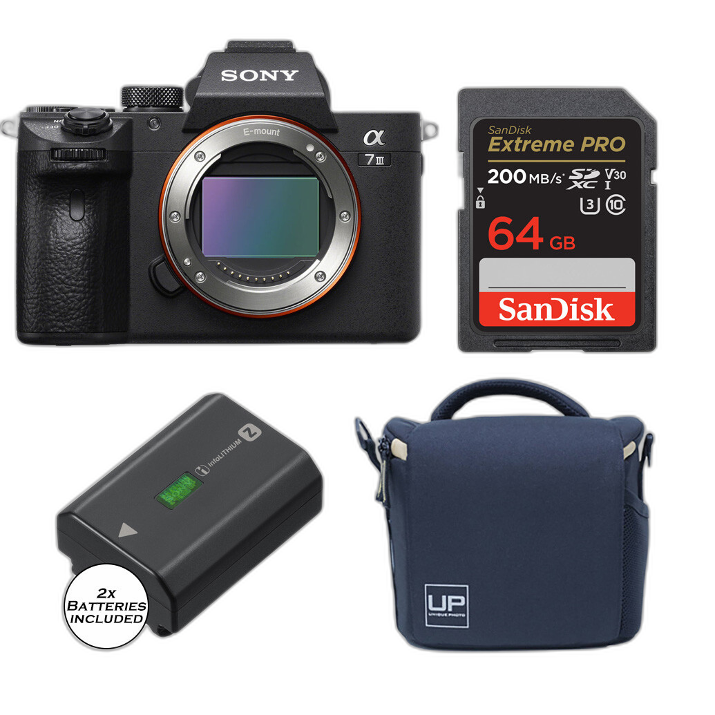 Used Sony Alpha a7 III Mirrorless Digital Camera - As Is *Missing Mic Door C