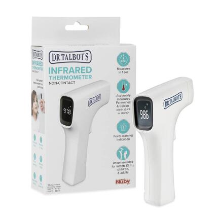White Infrared Thermometer W With Handles