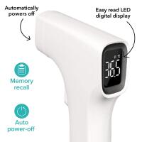  White Infrared Thermometer W With Handles 2