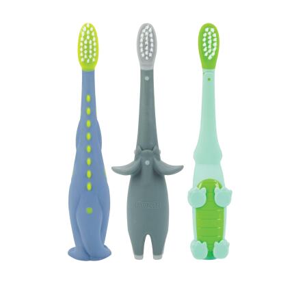 3Pk Animal Toothbrush