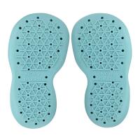 Nuby Baby Rubber Shoes Large Aqua Clouds Only 2