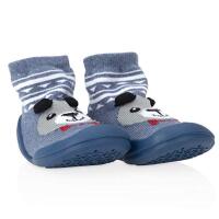 Nuby Baby Rubber Shoes Large Blue Bear Only 0