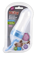 Nuby Natural Touch Silicone Travel Infa-feeder with Silicone Spoon 0