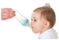 Nuby Natural Touch Silicone Travel Infa-feeder with Silicone Spoon 1