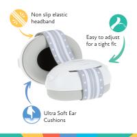  Baby Earmuffs White With Travel Bag 1