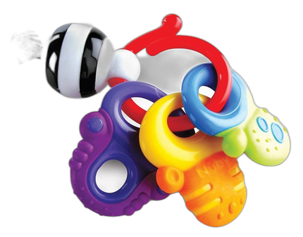 Nuby Fun Keys Teether Ring