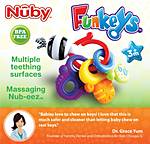 Nuby Fun Keys Teether Ring 1