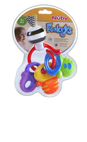 Nuby Fun Keys Teether Ring 2