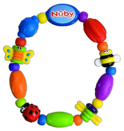 Nuby Bug-A-Loop Teether Bead Necklace
