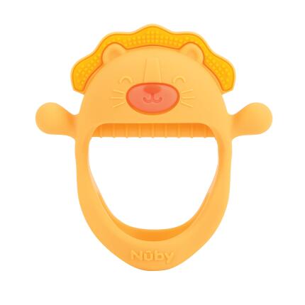 Nuby Lion Mini Wrist Teething Mitte Lion Only