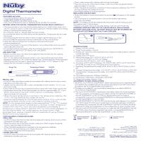 Nuby Digital Thermometer  1